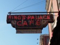 King's Palace Cafe sign
